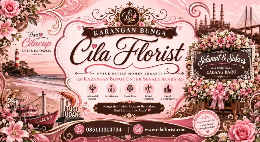 Butuh Karangan Bunga di Cilacap? Ini Tempat Terbaik & Termurah!