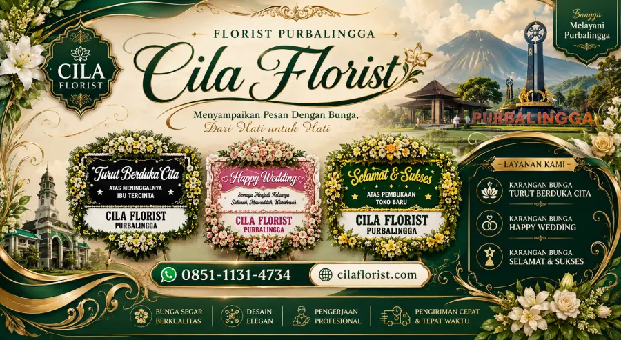 Jual Karangan Bunga Purbalingga Duka Cita – Cila Florist