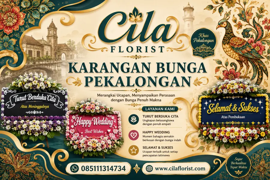 Papan Karangan Bunga Pekalongan dengan Desain Eksklusif dan Premium