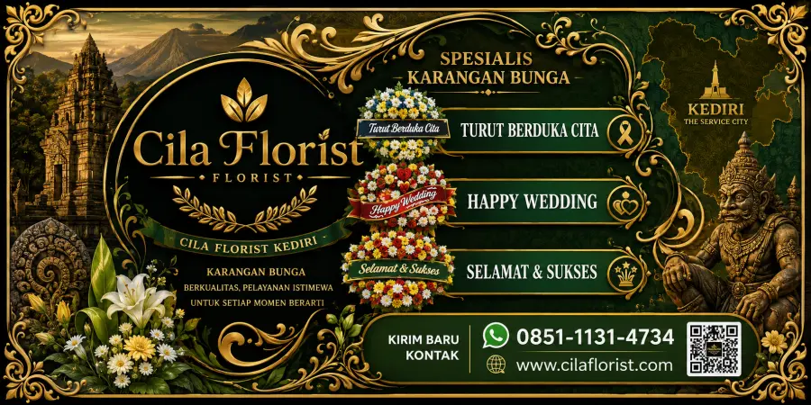 Pesan Karangan Bunga Kabupaten Kediri – Harga Murah, Desain Mewah