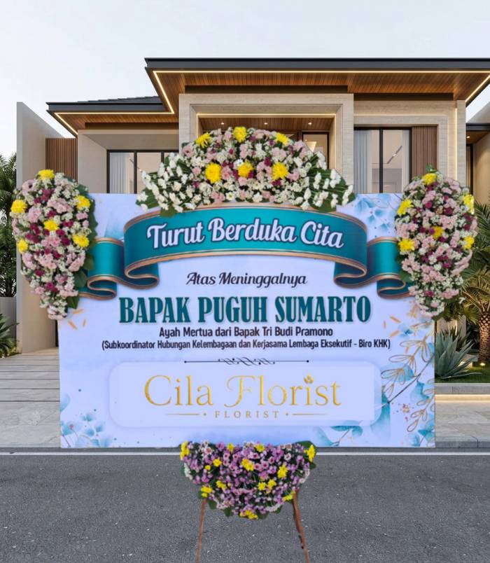 Karangan Bunga Turut Berduka Cita KDDC201 